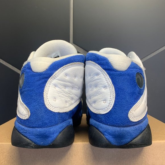 ~Used W/O Box! Men's Nike Air Jordan 13 Hyper Royal Sneakers Size 8.5 - Picture 5 of 8